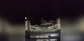 Laka Tunggal, Truk Ayam Terguling-guling