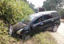 Ngebut di Jalan Sempit Dua Kali Terguling