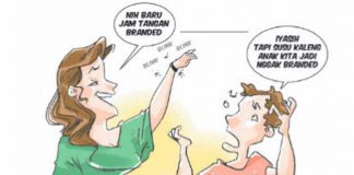 Kejam, Uang Susu Anak Dibelikan Jam Tangan