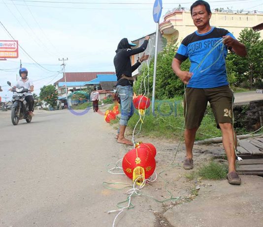 Enam Ratus Lampion Hiasi Kota Sekadau