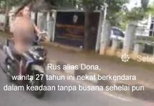 Video: Wanita Bugil Pakai Motor ke Bandara, Ini Kata Polda Kalbar