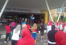 Warga Antusias Ikut Senam Bersama Qubu Resort