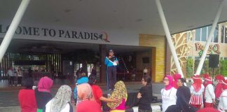 Warga Antusias Ikut Senam Bersama Qubu Resort