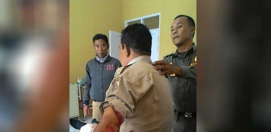 Mobil Terbalik, Pejabat Kayong Utara Luka Serius