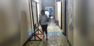 Hujan Tiga Jam Kantor Perhubungan Terendam