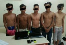 Lima Pelaku Curat Dibekuk