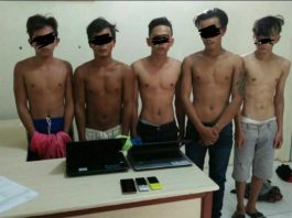 Lima Pelaku Curat Dibekuk
