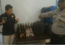 Dua Jam, Puluhan Liter Miras Disita