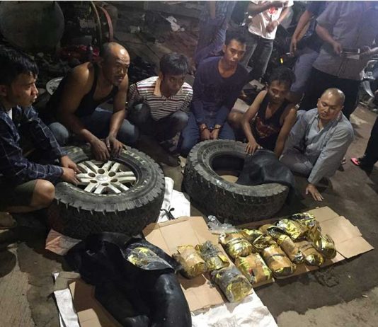 Lagi, 20 Kg Sabu Malaysia Ditemukan dalam Ban Mobil