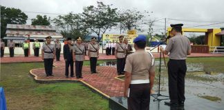 Sertijab Kabag Sumda dan Kapolsek Monterado