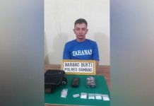 Lagi, Polres Sambas Ringkus Pengedar Sabu