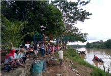 Pekerja Sutet Tenggelam di Sungai Ngabang