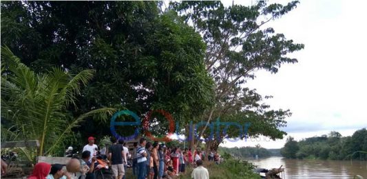 Pekerja Sutet Tenggelam di Sungai Ngabang