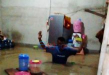 Hujan Deras, Kota Ngabang Terendam Banjir