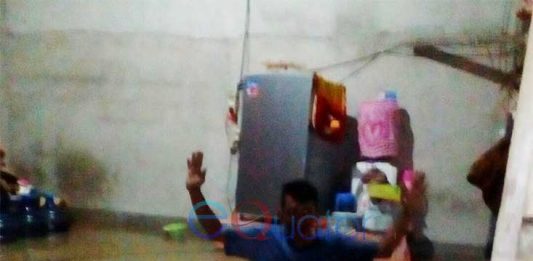 Hujan Deras, Kota Ngabang Terendam Banjir