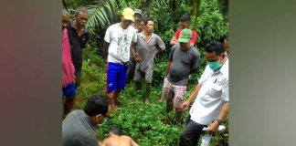 Juliono Tewas di Kebun Karet