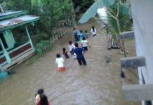 Sungai Meluap, Melawi Dilanda Banjir, Transportasi Darat Putus