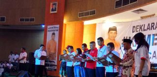 Deklarasi Dukung Satar Jadi Wali Kota