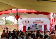 PLBN Badau Berciri Rumah Adat Betang Panjang