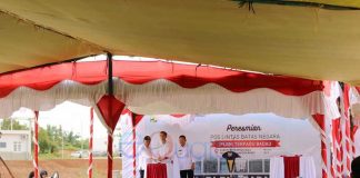 PLBN Badau Berciri Rumah Adat Betang Panjang