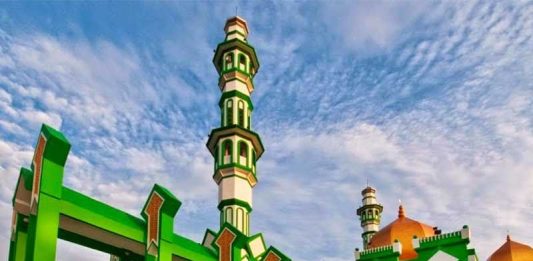 Menara Masjid Raya Singkawang Kok Tak Kunjung Selesai Dibangun?