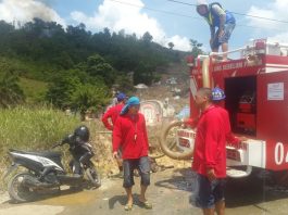 Bukit Sebedang Terbakar