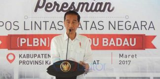 Tujuh Kali Kunker Jokowi, PLBN Badau pun Resmi