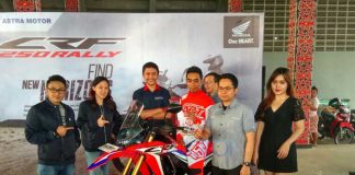 CRF250Rally Tangguh di Medan Ekstrem