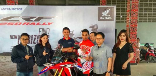 CRF250Rally Tangguh di Medan Ekstrem