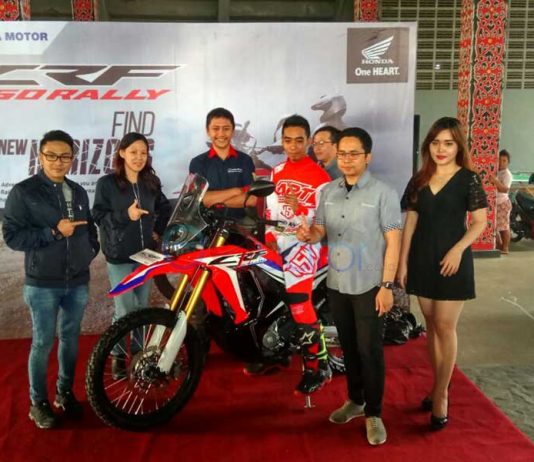 CRF250Rally Tangguh di Medan Ekstrem