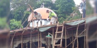 Warga Non Muslim pun Ikut Gotong-royong Bangun Surau