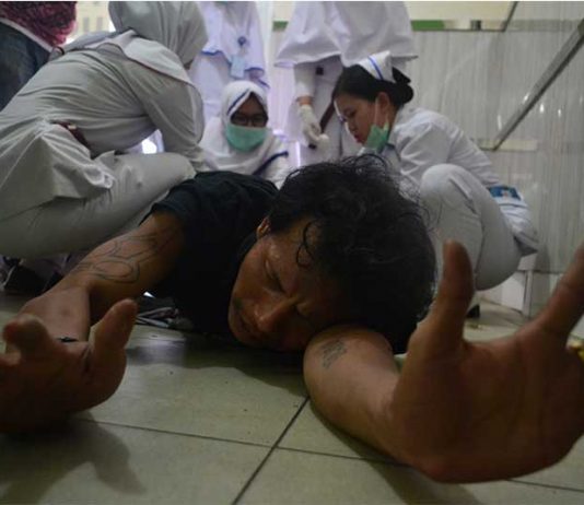 Tepekek Kaong di Dokkes Polda Kalbar