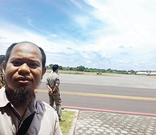 Garuda Sempat Gagal Landing di Rahadi Oesman Ketapang
