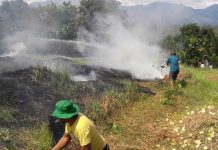 Sembahyang Kubur, Api Merambat ke Ilalang Kering