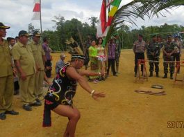 Sosialisasi Penerimaan Prajurit TNI untuk Warga Perbatasan