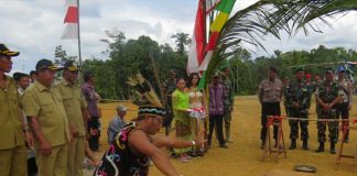 Sosialisasi Penerimaan Prajurit TNI untuk Warga Perbatasan