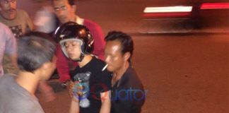 Mabuk Berat, Naik Motor Cium Aspal