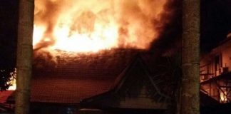 Mess Pemda Ketapang Nyaris Ludes Terbakar
