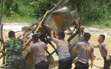 16 Mesin Dongpeng Dimusnahkan Polisi