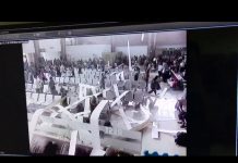 VIDEO: Detik-detik Plafon Bandara Supadio Kembali Ambruk, Dua Korban Luka