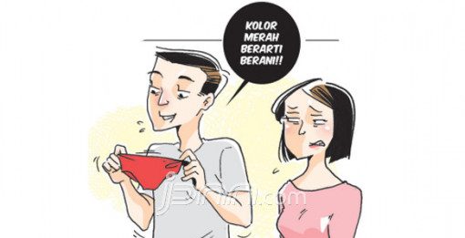Suami Suka Pakai Celana Dalam Wanita Warna Merah