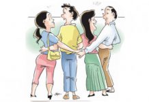 Kelihaian Seorang Istri  Bangun Cinta Segitiga