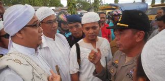 Ulama Datang, Polisi plus TNI pun Sibuk