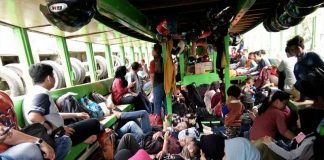 Mahasiswa Untan Tercebur ke Sungai