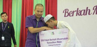 Bank Muamalat Serahkan 200 Paket Santunan