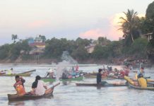 Perang-perangan di Sungai Sekadau
