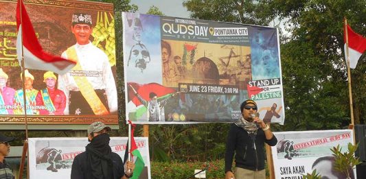 Ajak Masyarakat Kalbar Peduli Kemerdekaan Palestina