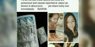 Viral Virus di Tablet Parasetamol