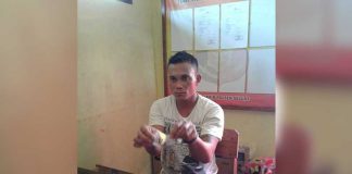 Bawa Sabu, Dibekuk di Depan Polsek Seluas