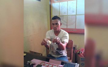 Bawa Sabu, Dibekuk di Depan Polsek Seluas